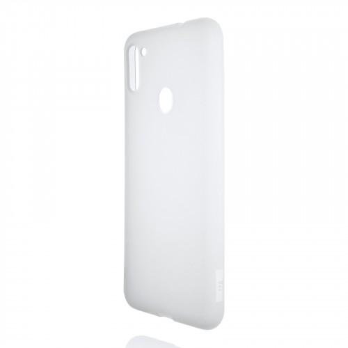 Силиконовый матовый полупрозрачный чехол для Samsung Galaxy M11/A11