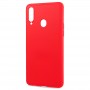 Двухкомпонентный сборный пластиковый матовый чехол для Samsung Galaxy A20s, цвет Красный