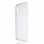 Силиконовый глянцевый транспарентный чехол для Samsung Galaxy M01/Galaxy A01