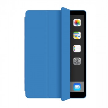Сегментарный чехол книжка подставка на непрозрачной силиконовой основе для Huawei MatePad Голубой