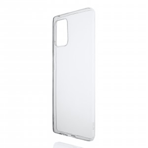 Силиконовый глянцевый транспарентный чехол для Samsung Galaxy S10 Lite
