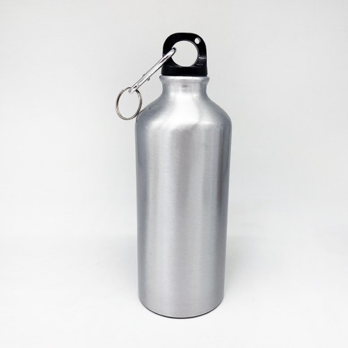 Спортивная алюминиевая бутылка 400 мл, цвет Серый