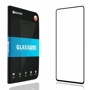 Улучшенное закругленное 3D полноэкранное защитное стекло Mocolo для Xiaomi Redmi Note 9 Pro/Note 9S Черный