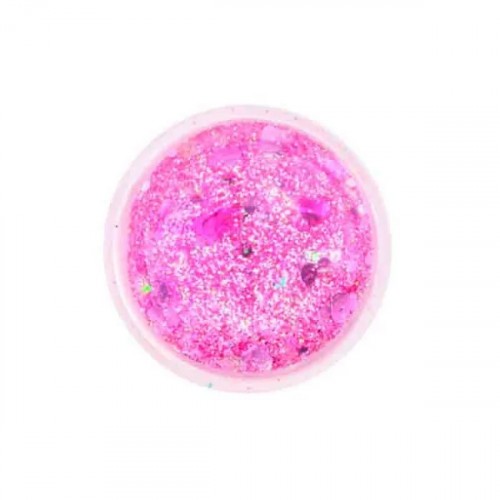 Телескопический держатель/подставка/попсокет с внутренней аква-аппликацией, цвет Розовый