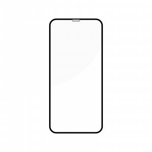 3D полноэкранное ультратонкое износоустойчивое сколостойкое олеофобное защитное стекло для Iphone Xs Max/11 Pro Max Черный