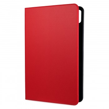Чехол книжка подставка на непрозрачной силиконовой основе для Huawei MatePad Красный