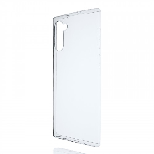 Силиконовый глянцевый транспарентный чехол для Samsung Galaxy Note 10
