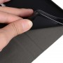 Флип чехол-книжка для Samsung Galaxy M31s с текстурой ткани и функцией подставки, цвет Черный