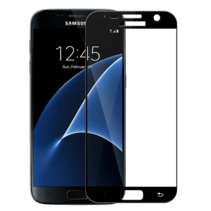3D полноэкранное защитное стекло для Samsung Galaxy S7 Черный