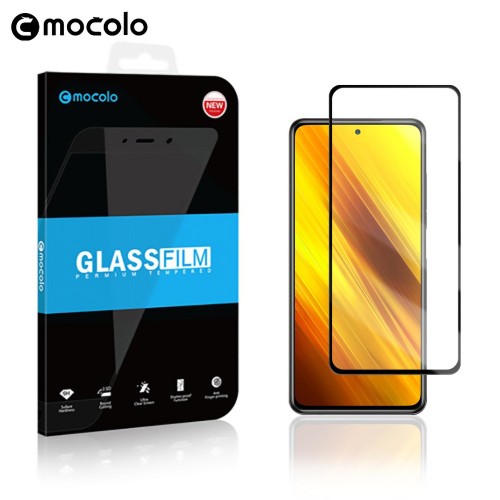 Премиум 3D сверхчувствительное ультратонкое защитное стекло Mocolo для Xiaomi Poco X3
