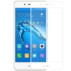 3D полноэкранное ультратонкое износоустойчивое сколостойкое олеофобное защитное стекло для Huawei Honor 6C Белый