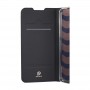 Магнитный флип чехол-книжка для Samsung Galaxy A20/A30 с функцией подставки и с отсеком для карт, цвет Черный