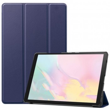 Сегментарный чехол книжка подставка на непрозрачной пластиковой основе для Samsung Galaxy Tab A7 10.4 (2020) Синий