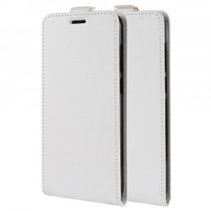 Вертикальный чехол-книжка для Iphone 12 Pro Max с отделениями для карт и магнитной защелкой Белый