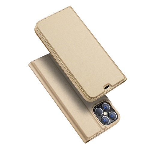 Магнитный флип чехол-книжка для Iphone 12 Pro Max с функцией подставки и с отсеком для карт