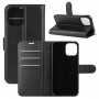 Чехол портмоне подставка для Iphone 12 Pro Max с магнитной защелкой и отделениями для карт