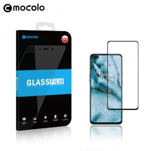 Премиум 3D сверхчувствительное ультратонкое защитное стекло Mocolo для OnePlus Nord Черный