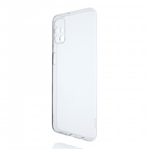 Силиконовый глянцевый транспарентный чехол для Samsung Galaxy M31s