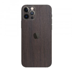Защитная пленка на заднюю и боковые поверхности текстура Дерево для Iphone 12 Pro Коричневый