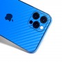 Защитная пленка на заднюю и боковые поверхности текстура Карбон для Iphone 12 Pro, цвет Черный