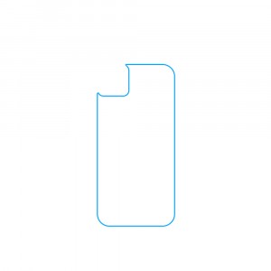 Защитное стекло на заднюю поверхность для Iphone 12 Mini