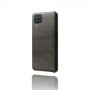 Пластиковый непрозрачный матовый чехол с текстурным покрытием Кожа для Samsung Galaxy A12/M12