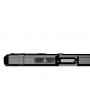Силиконовый матовый непрозрачный чехол с текстурным покрытием Клетка для Xiaomi Poco M3 , цвет Черный