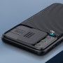 Пластиковый непрозрачный матовый чехол с улучшенной защитой элементов корпуса и защитной шторкой для камеры для Samsung Galaxy S21 Plus , цвет Синий