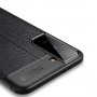 Силиконовый чехол накладка для Samsung Galaxy S21 Plus с текстурой кожи, цвет Красный