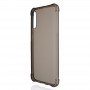 Силиконовый глянцевый полупрозрачный чехол с усиленными углами для Samsung Galaxy A30s/A50, цвет Черный