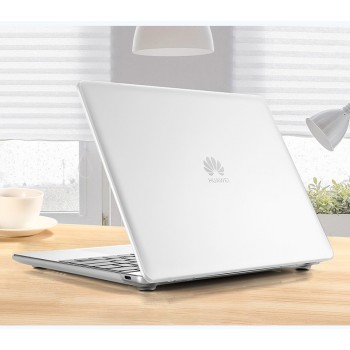 Защитный пластиковый матовый чехол для корпуса ноутбука Huawei MateBook D14/Honor MagicBook 14 Белый