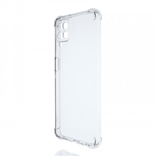 Прозрачный противоударный силиконовый чехол для Samsung Galaxy M12/A12 с усиленными углами
