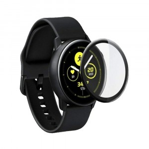 3d полноэкранное защитное стекло для Samsung Galaxy Watch Active 2 40mm Черный