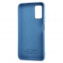 Матовый силиконовый чехол для Huawei Honor 10X Lite с покрытием софт-тач, цвет Синий