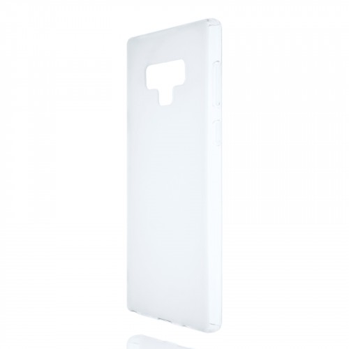 Силиконовый матовый полупрозрачный чехол для Samsung Galaxy Note 9, цвет Белый