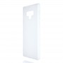 Силиконовый матовый полупрозрачный чехол для Samsung Galaxy Note 9, цвет Белый