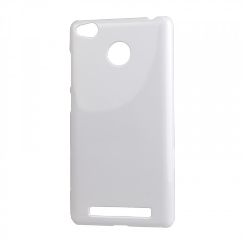 Пластиковый непрозрачный чехол для Xiaomi RedMi 3 Pro, цвет Белый