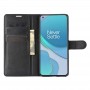 Чехол портмоне подставка для OnePlus 9 Pro с магнитной защелкой и отделениями для карт