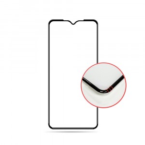 Полноэкранное 3D стекло с усиленными краями для Xiaomi RedMi Note 8 Pro Черный