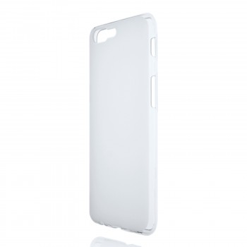 Силиконовый матовый полупрозрачный чехол для OnePlus 5 Белый