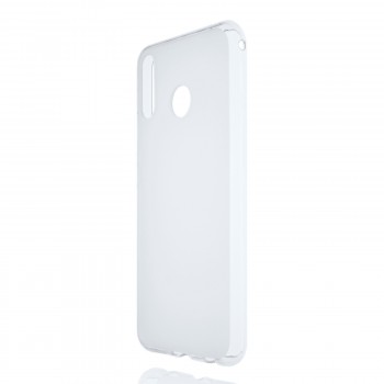 Силиконовый матовый полупрозрачный чехол для ASUS ZenFone 5/5Z Белый
