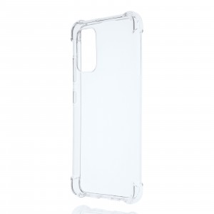 Прозрачный противоударный силиконовый чехол для Samsung Galaxy A32 с усиленными углами