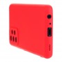 Матовый силиконовый чехол для Samsung Galaxy A52 с покрытием софт-тач, цвет Красный