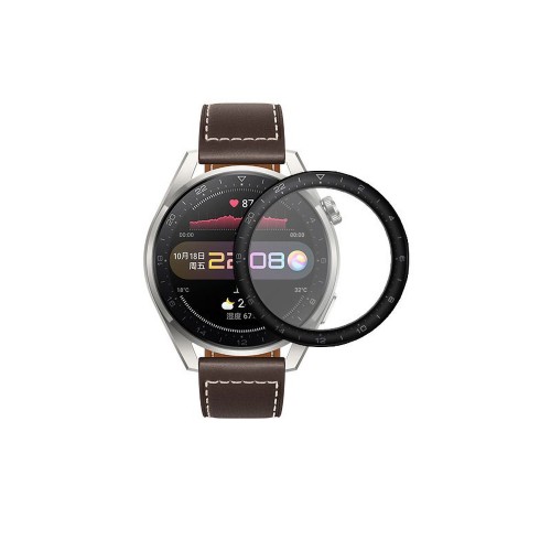 3d полноэкранное защитное стекло для Huawei Watch 3 Pro, цвет Черный