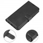 Чехол портмоне подставка для Iphone 13 Pro Max с магнитной защелкой и отделениями для карт, цвет Коричневый