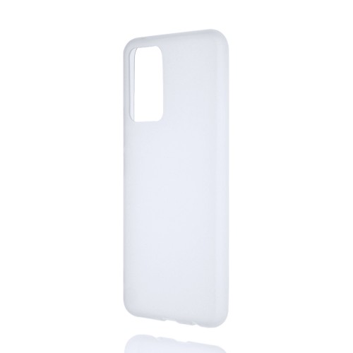 Силиконовый матовый полупрозрачный чехол для Vivo V21e, цвет Белый