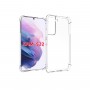 Силиконовый глянцевый транспарентный чехол с усиленными углами для Samsung Galaxy S22