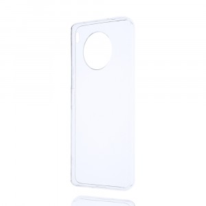 Силиконовый глянцевый транспарентный чехол для Huawei Nova 8i/Honor 50 Lite
