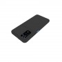 Силиконовый матовый непрозрачный чехол для Xiaomi Poco M4 Pro 4G, цвет Черный