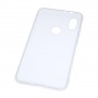 Силиконовый матовый полупрозрачный чехол для Xiaomi Mi A2/Mi6X, цвет Белый
